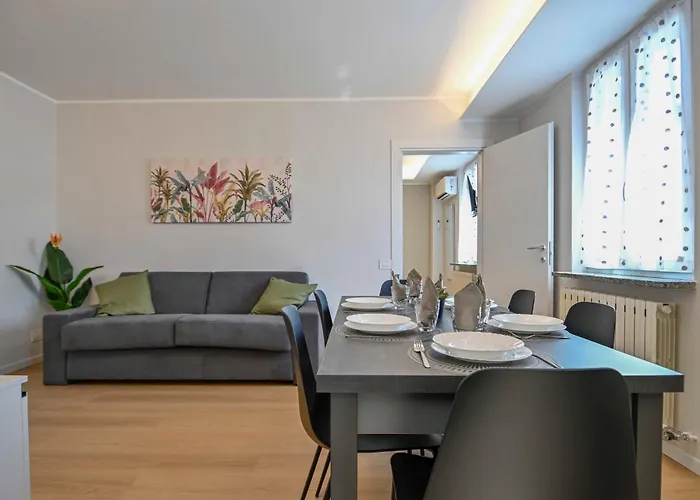 Apartamento Bilocale Chic 3, 10 Min Aeroporto Milano-bergamo, Aria Condizionata E Doccia Idromassaggio